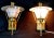Maison Lunel Brass, Black Metal and Glass Sconces Lantern, Mid-Century, France - a Pair For Sale - Image 6 of 9