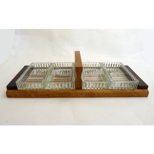 Vintage Art Deco Appetizer Tray, 1950s For Sale - Image 6 of 13