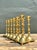 Vintage Brass Centerpiece Candles - Set of 12 For Sale In West Palm - Image 6 of 12