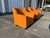 Pair of Herman Miller Geiger Swoop Club Chairs by Mark Goetz — Iconic Orange Upholstery, Made in Usa For Sale In Columbia, SC - Image 6 of 12