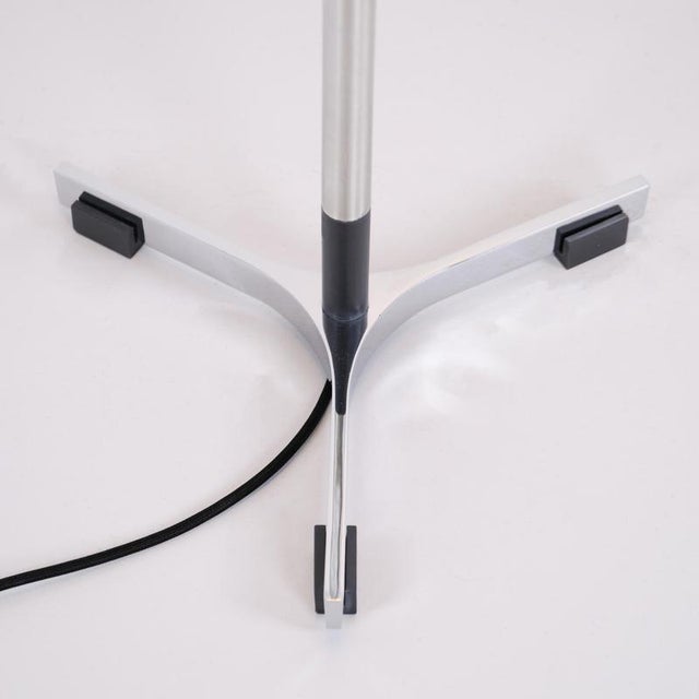 Metal Vintage Metal Floor Lamp by Jo Hammerborg for Fog & Mørup 1960s For Sale - Image 7 of 10