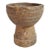 Vintage Old Wood India Mortar Cup For Sale