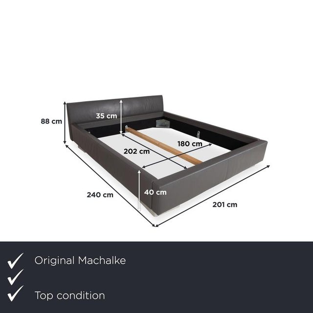 with this bed from Machalke, you're getting a bedroom piece with a clean, minimalist design. The fully upholstered frame...