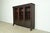 Victorian R. J. Horner Style American Empire Carved Mahogany Triple Bookcase With Lion Paw Feet, Circa 1890s For Sale - Image 3 of 13