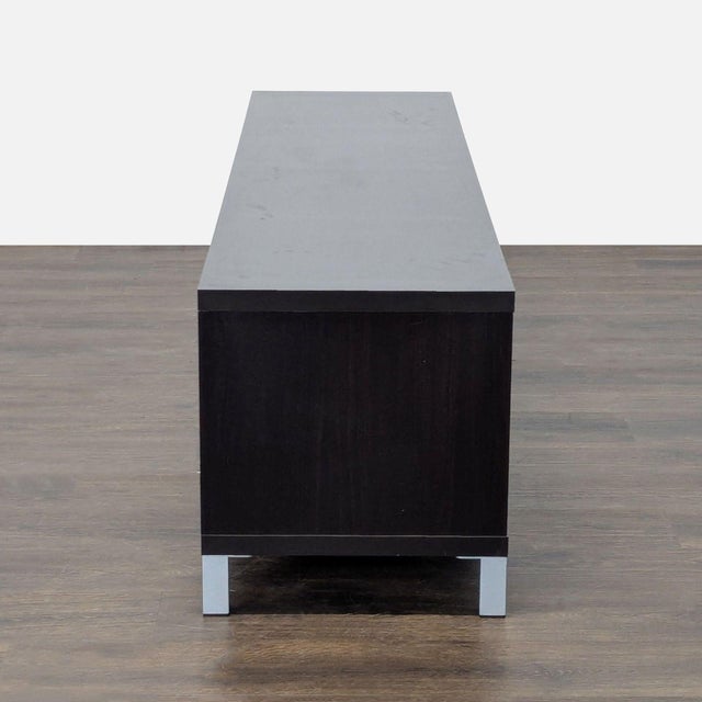Media Console With Glass Sliding Door For Sale In San Francisco - Image 6 of 10