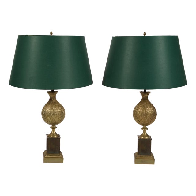 Table Lamps from Maison Charles, 1970s, Set of 2 For Sale