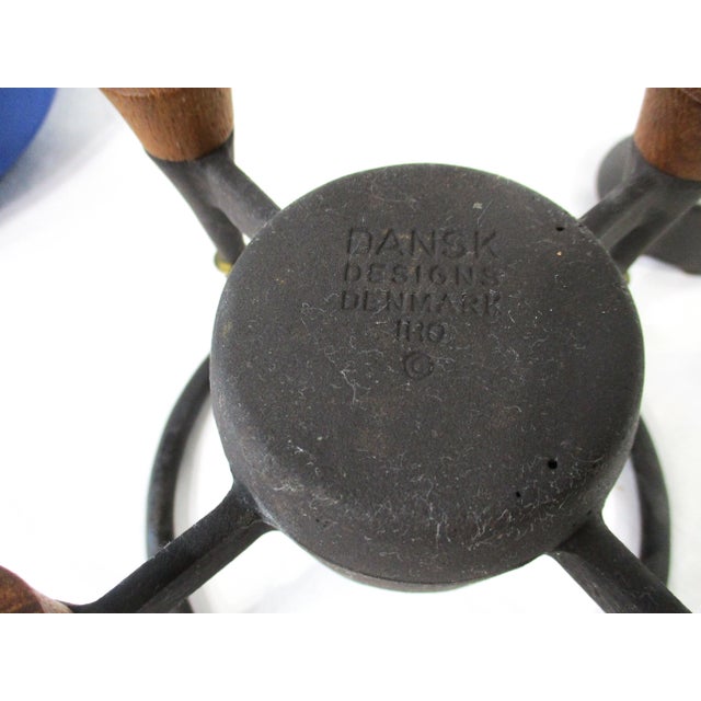 Dansk Jens Quistgaard Foundue Cooking Set For Sale - Image 15 of 17