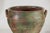 Mid 20th Century Vintage Thai Ceramic Planter with Green, Brown, and Red Patinated Glaze For Sale - Image 5 of 18