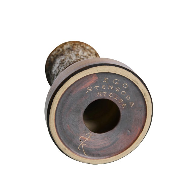 Table Lamp in Stoneware by Bruno Karlsson, Sweden, 1960s For Sale - Image 4 of 5