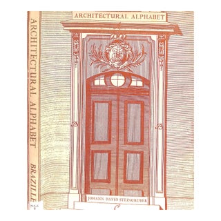 "Architectural Alphabet" 1975 Steingruber, Johann David For Sale