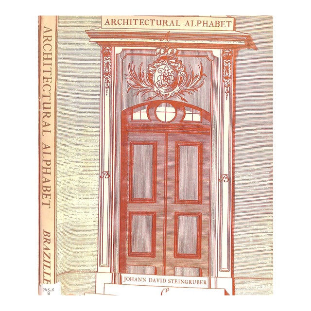 "Architectural Alphabet" 1975 Steingruber, Johann David For Sale