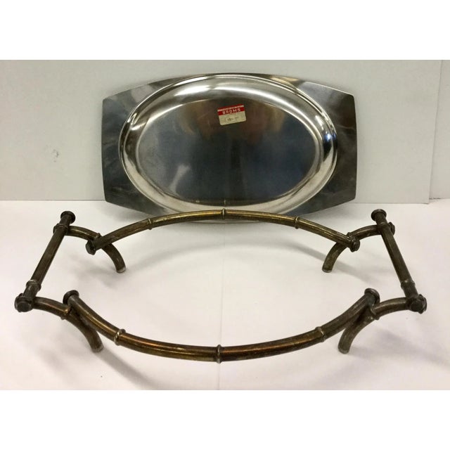 Wood Mid-Century Swedish Food Multi Function Server For Sale - Image 7 of 13