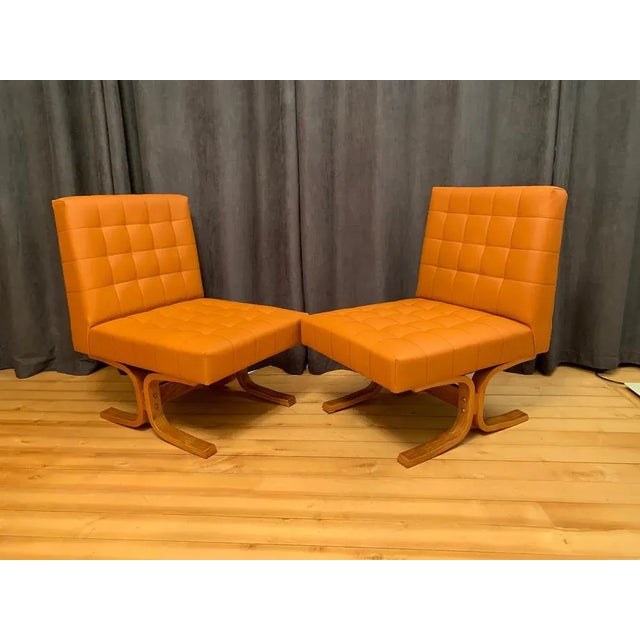 Set of Czechoslovakian Armchairs by Ludvik Volak for Drevopodnik Holesov, 1960s For Sale - Image 14 of 14
