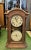 Brown Antique Seth Thomas Double Dial Calendar Clock For Sale - Image 8 of 12