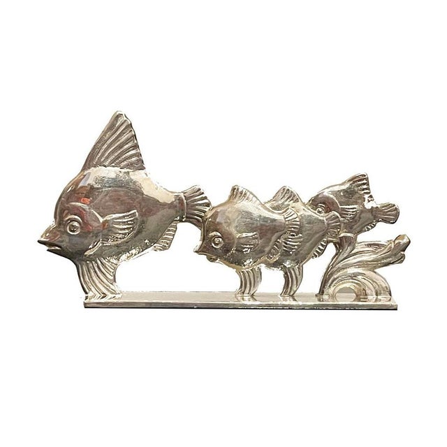 Art Deco Sea Creatures Knife Rests For Sale - Image 5 of 12