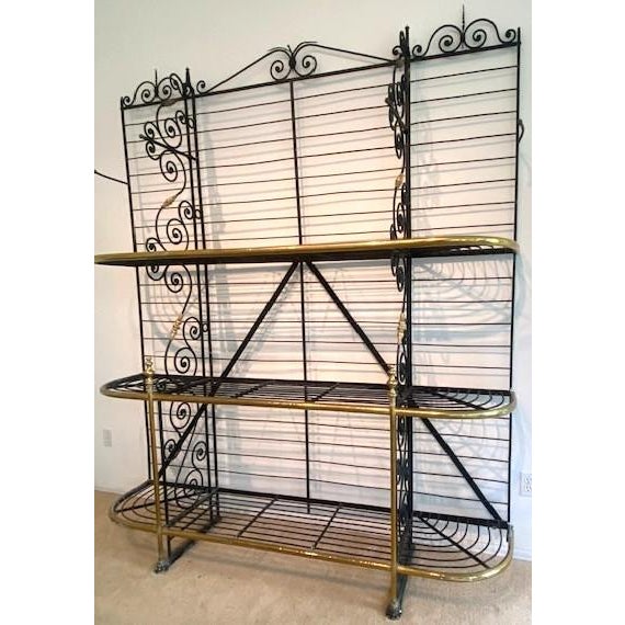 1900 - 1909 1900s Antique Paris France Bakers Rack For Sale - Image 5 of 14
