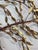 Vintage Mid-Century Modern Brass & Copper Weeping Willow Wall Sculpture in the Style of Curtis Jeré For Sale - Image 9 of 10