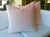 Contemporary Blush Pink Velvet Pillows - A Pair For Sale - Image 3 of 3