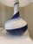 Blue and White Ceramic Lamps- a Pair For Sale - Image 4 of 10