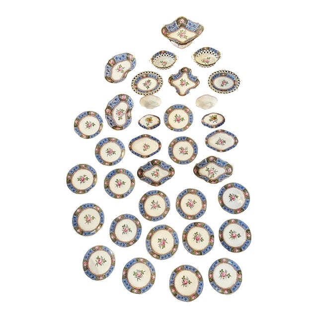 Late 18th Century Spode Serving Dishes- 28 Pieces For Sale