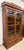 Late 19th Century 19th Century American Victorian Solid Walnut Bookcase With Burl Walnut & Wavy Glass, Circa 1890 For Sale - Image 5 of 10