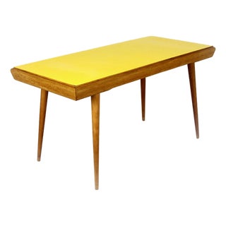 Coffee Table with Double-Sided Formica Top from Interier Praha, Former Czechoslovakia, 1960s For Sale