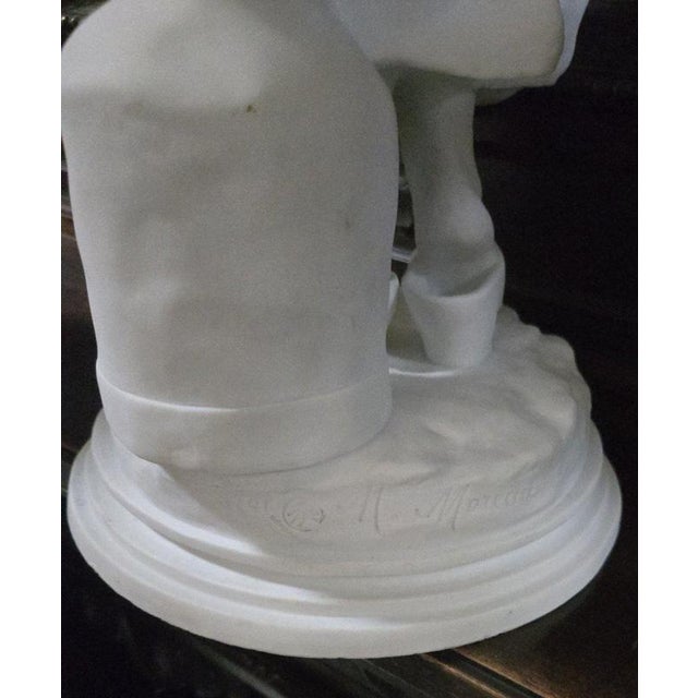 Artist: Mathurin Moreau Period: 19th century Style: Napoleon 3rd Condition: Good condition Material: Biscuit Height: 66...