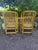 A pair of Vintage Brighton Pavilion Bamboo and Cane Chairs. A beautiful set of Vintage Pavilion style chairs with caned...