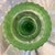 Glass Czech Green Glass Figure of Lady Flower Frog For Sale - Image 7 of 11