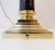 Brass Table Lamps with Black Marble Column, Set of 2 For Sale - Image 6 of 11