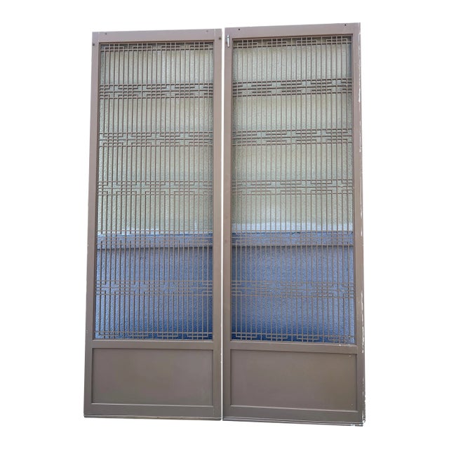 1950s Mid-Century Shoji Screens - a Pair For Sale