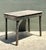 Dark Gray Vintage Farmhouse Style Wood Table For Sale - Image 8 of 14