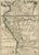 Gold Antique Map of Peru Lima by Henri Abraham Chatelain, 1719 For Sale - Image 8 of 10