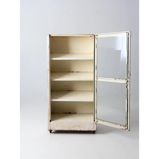Shabby Chic Vintage Medical Cabinet For Sale - Image 3 of 10