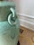 Late 20th Century Late 20th Century Pair of Frederick Cooper Celadon Crackle Glazed Ceramic Urn Lamps For Sale - Image 5 of 11
