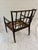 Vintage Chippendale Style Open Arm Lounge Chair Frame For Sale - Image 11 of 12