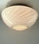 Mid-Century Modern Italian Magic Eye Murano Glass Flush Mount by Venini, 1970s For Sale - Image 12 of 18