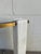 Stylish Revelation Director Lamp. White marble, brass hardware, LED. Original Retail $756. Showroom floor sample.