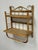 Mid 20th Century Vintage Bamboo and Wicker Wall Shelf With Towel Rack For Sale - Image 5 of 9