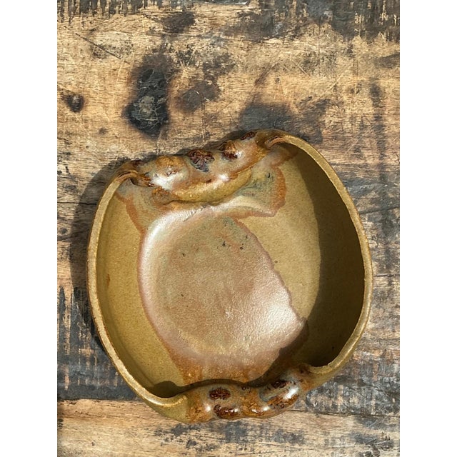 Vintage Abstract Form Ceramic Bowl For Sale - Image 4 of 17