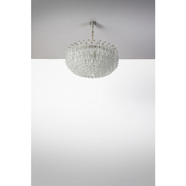Modern Trilobo Ceiling Lamp from Venini, Italy, 1970s For Sale - Image 3 of 5