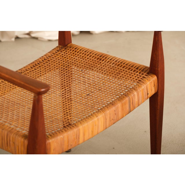 Model 113 Armchair by Nanna & Jørgen Ditzel for Poul Kolds Savværk, Denmark, 1955, Attributed For Sale - Image 15 of 17
