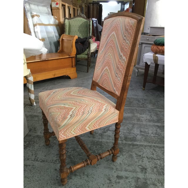 French Oak Dining Chairs Set of 6 Chairish