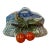 Majolia Ceramic Purse Vessel For Sale