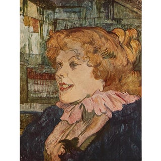 1940s After Toulouse-Lautrec "The English Barmaid at the "Star"" First Edition Swiss Lithograph For Sale