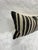 Turkish Hemp Pillow Cushion Natural Beige Black Pillow Cushion Cover 16" x 24" For Sale - Image 4 of 4