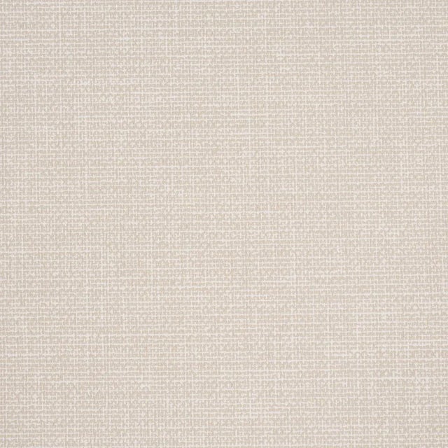 Schumacher Linen Gesso Vinyl Wallpaper In Flax For Sale