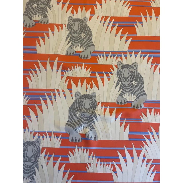 Hermès Silk Scarf “Tigres Dans Les Herbes” 1979 For Sale - Image 9 of 10