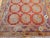 19th Century Khotan Rug in Allover Geometric Pattern in Red, Lavender, Ivory, Green For Sale - Image 11 of 16