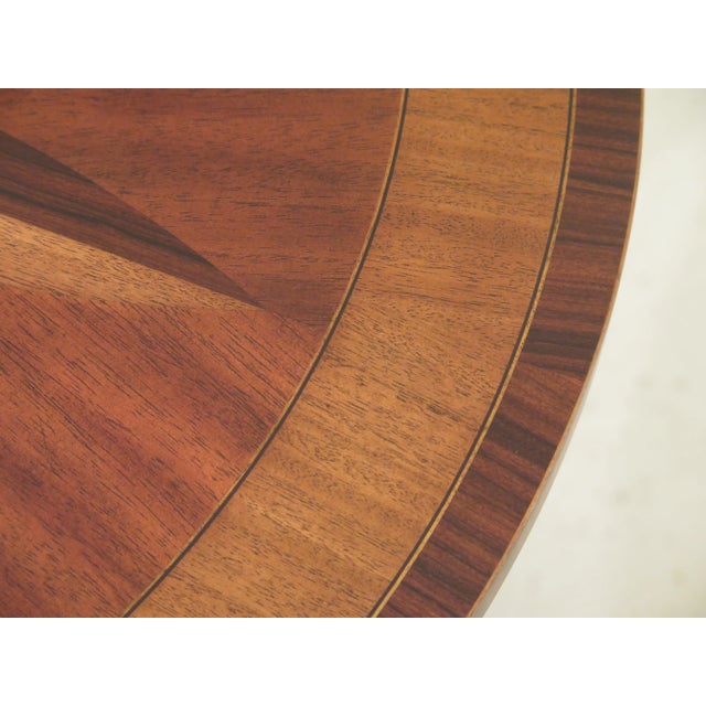 Maitland - Smith Maitland Smith Model 8114-30 Round Inlay Center Table For Sale - Image 4 of 9